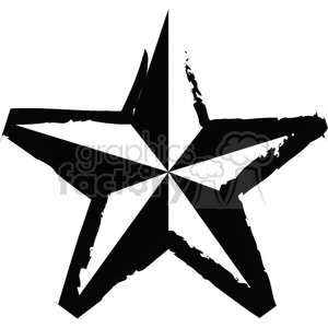 Weathered Nautical star