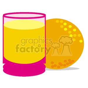 glass of orange juice