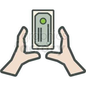 money grab vector icon