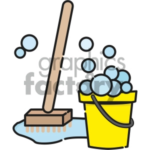 Clean up gear vector art