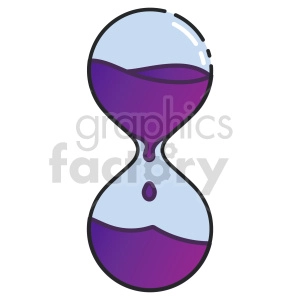 hourglass vector clipart