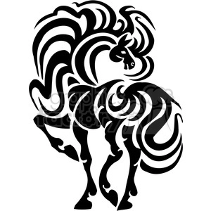 fancy horse design