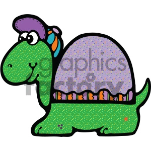 cartoon clipart turtle 009 c