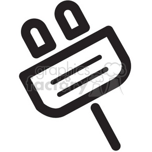 charging plug vector icon