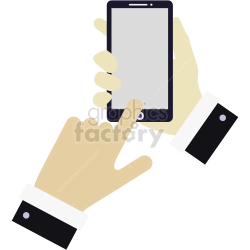 social mobile vector graphic