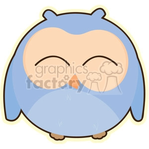 cartoon Owl illustration clip art image