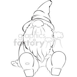 sitting gnome