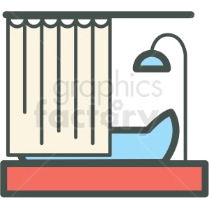 shower vector icon