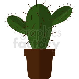 cartoon cactus vector