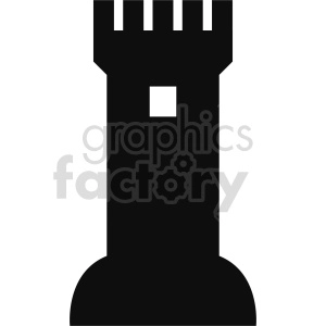 castle tower vector design