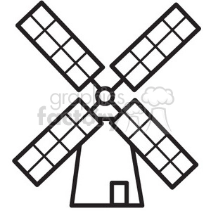 windmill vector icon