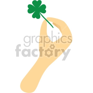 st patricks day clover no background