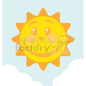 Smiling sun