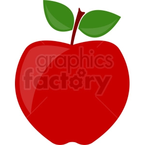 cartoon apple