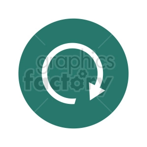 reload icon vector clipart