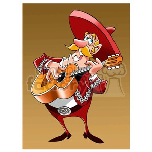 image of man playing guitar mariachi