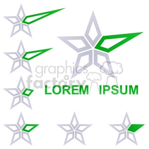 logo template star 005