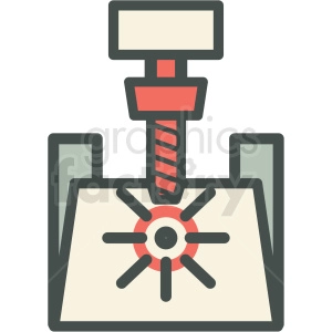 engraving machine manufacturing icon