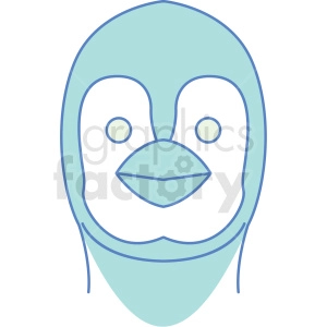 penguin head icon