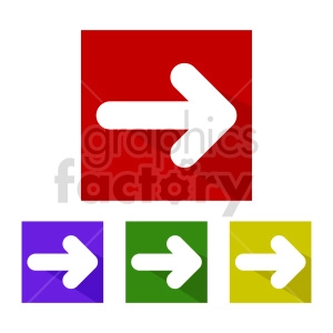 thin arrow icon vector clipart