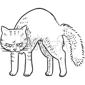 cat mean vector RF clip art images