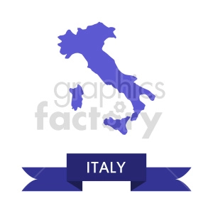 purple italy vector clipart