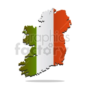 ireland country vector clipart