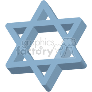 3D Star of David