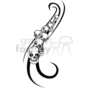 skull tattoo design