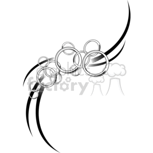 Rings tattoo design