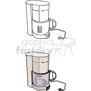 coffee maker unplugged