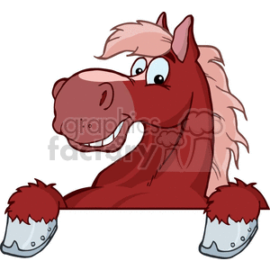 cartoon horse