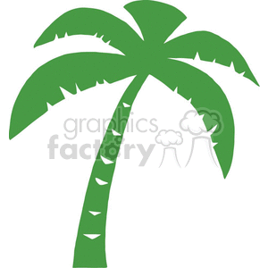 green tropical tree