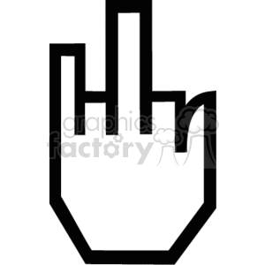 Sign language hand signals.