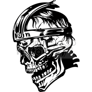 cyborg skull