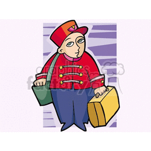 Cartoon bellman 