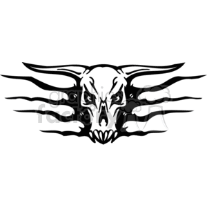 Skull graphic