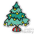 christmas tree sticker v2