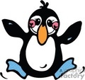 girl penguin clipart