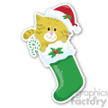 christmas stockings v4 sticker