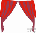 Curtains Clipart