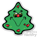 christmas tree sticker v3