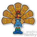 thanksgiving turkey sticker