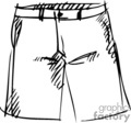 Shorts Colouring Pages
