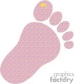 Pink Footprint