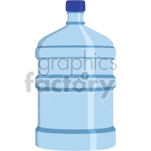 water jug flat icons