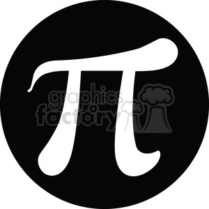 pi inside a circle