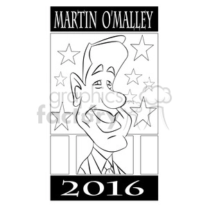 martin omalley black and white