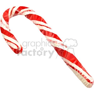 Candy Cane geometry geometric polygon vector art