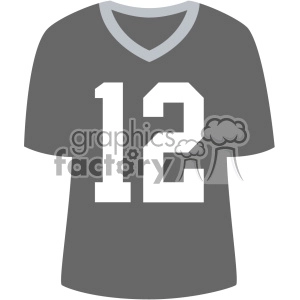 plain football jersey vector svg cut files art